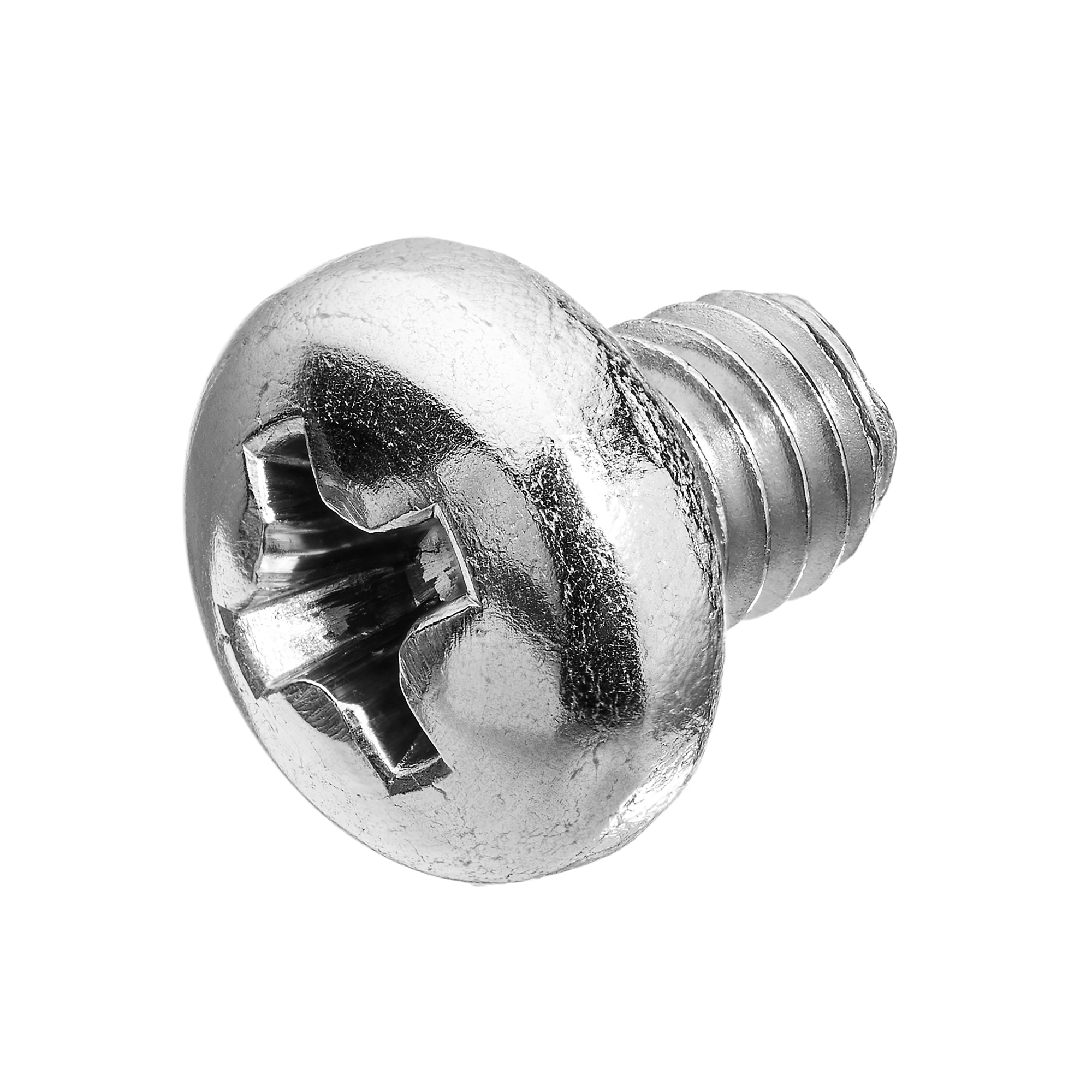 Machine Screw - Phillips Drive Pan Head - 316 Stainless Steel - M5 x 0.8 mm Thread - 12 mm Long - Pack of 50